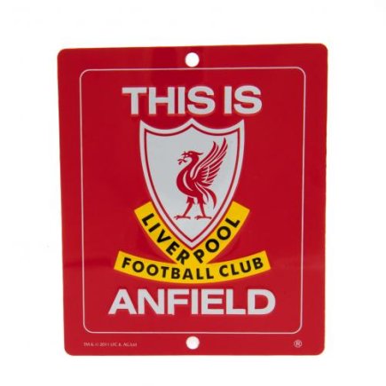 Табличка Liverpool F.C. Window Sign SQ на окно