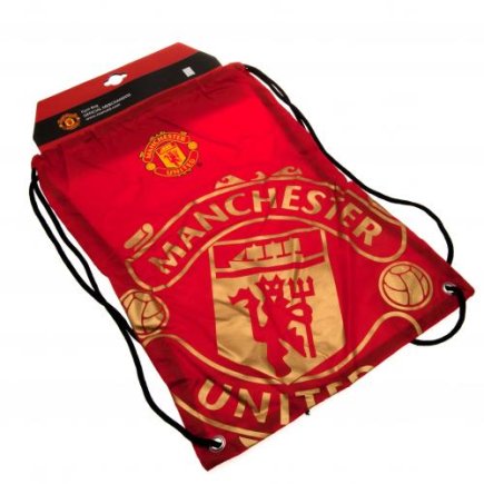 Сумка-рюкзак для обуви Manchester United F.C. Gym Bag FP красная