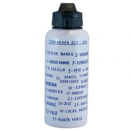 Пляшка для води Real Madrid F.C. Aluminium Drinks Bottle SQ (ємність для води Реал) 400 мл