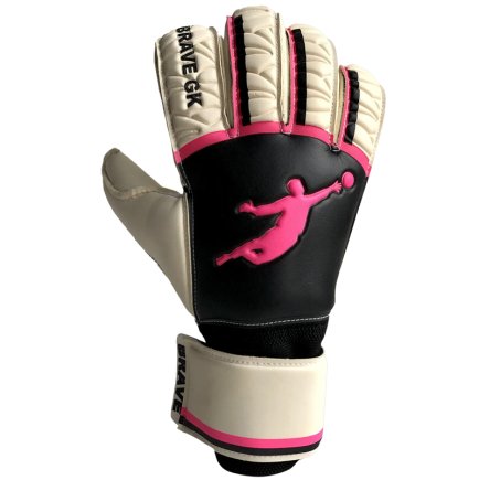 Воротарські рукавиці Brave GK PHANTOME колір: чорний/рожевий