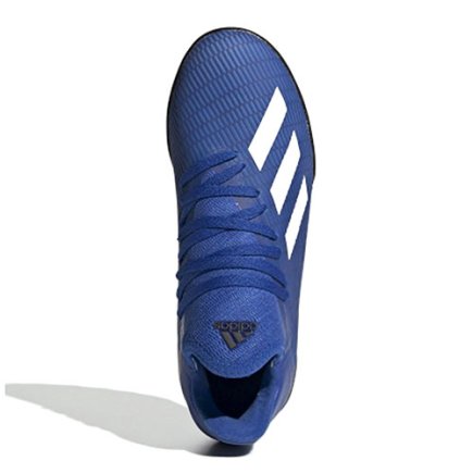 Сороконожки Adidas X 19.3 TF Junior EG7172 подростковые цвет: синий