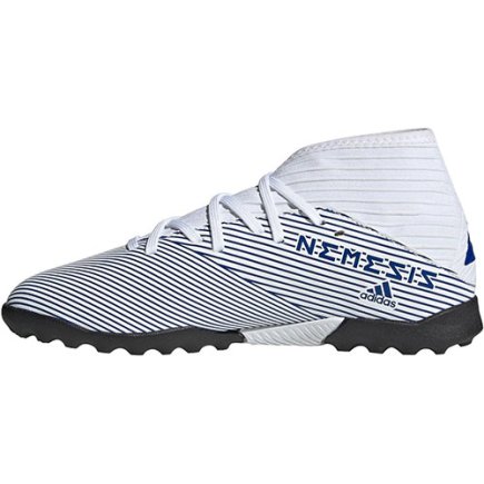 Сороконожки Adidas Nemeziz 19.3 TF Junior EG7235 подростковые цвет: белый/черный