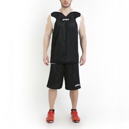 Баскетбольная форма двухсторонняя Joma SET REVERSIBLE 1184.001 цвет: белый/черный
