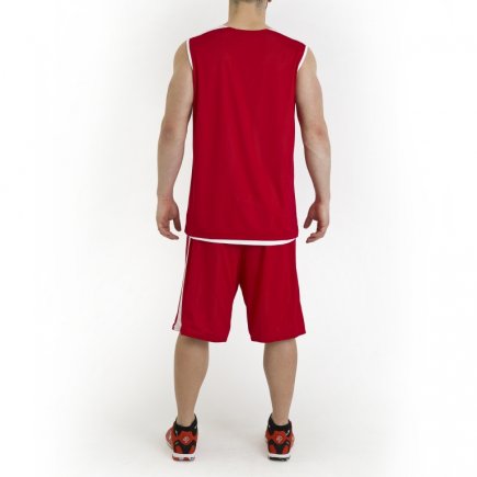 Баскетбольная форма Joma REVERSIBLE BASKET SET 1184.003 цвет: красный, белый