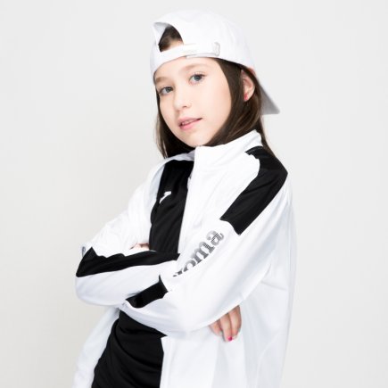 Спортивна кофта Joma CHAMPION IV WOMAN 900380.201 жіноча колір: білий/чорний