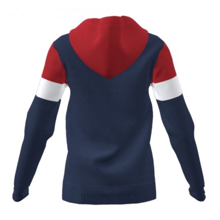 Толстовка женская Joma CREW IV WOMAN 901041.336 цвет: темно-синий/красный/белый