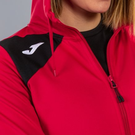 Куртка женская Joma SPIKE II 900869.601 цвет: красный/черный