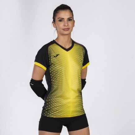 Футболка жіноча Joma SUPERNOVA 900890.109 колір: чорний/жовтий