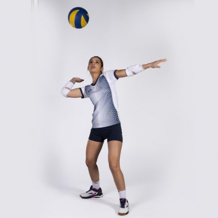 Футболка жіноча Joma SUPERNOVA 900890.203 колір: білий/темно-синій