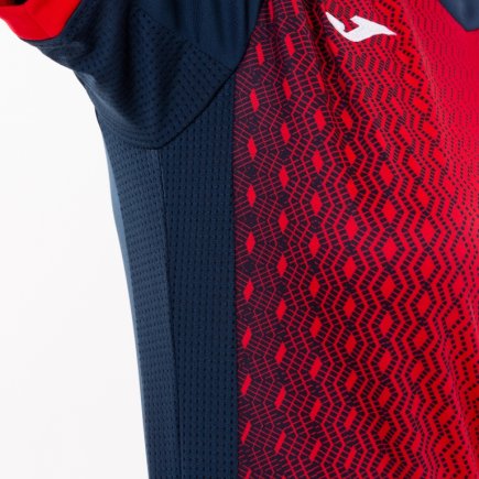 Футболка жіноча Joma SUPERNOVA 900890.336 колір: темно-синій/червоний