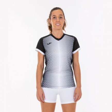 Футболка женская Joma SUPERNOVA 900890.102 цвет: черный/белый