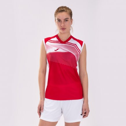 Футболка Joma SUPERNOVA II 901126.602 колір: червоний/білий