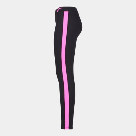 Леггинсы женские Joma COMBI BASIC 901127.118 цвет: черный/розовый