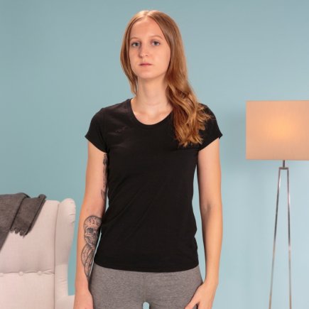 Футболка женская Joma COMBI COTTON 901137.100 цвет: черный