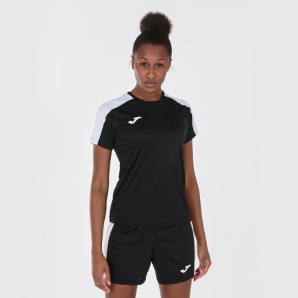 Футболка ігрова Joma ACADEMY III 901141.102 жіноча колір: чорний/білий