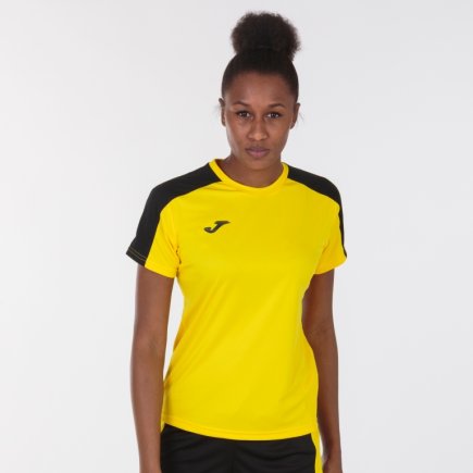 Футболка ігрова Joma ACADEMY III 901141.901 жіноча колір: жовтий/чорний
