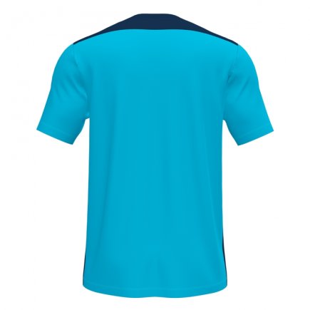 Футболка ігрова Joma CHAMPIONSHIP VI 101822.013 колір: блакитний/темно-синій