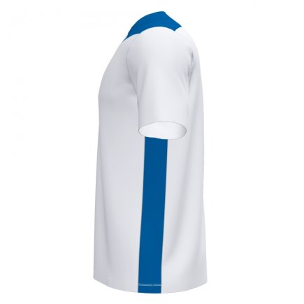 Футболка ігрова Joma CHAMPIONSHIP VI 101822.207 колір: білий/блакитний