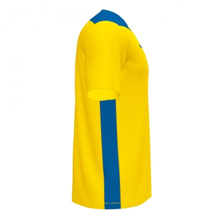 Футболка игровая Joma CHAMPIONSHIP VI 101822.907 цвет: желтый/голубой