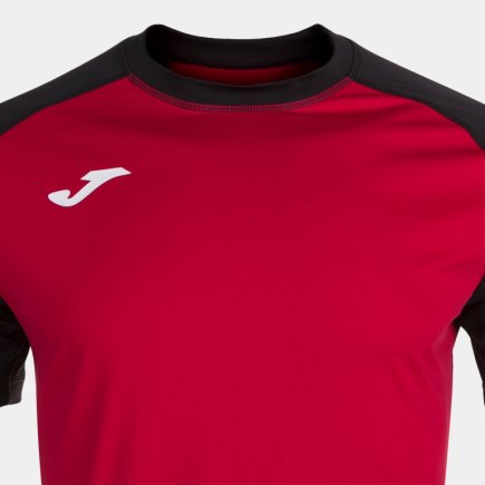Футболка ігрова Joma ACADEMY IV 102218.601 колір: червоний/чорний