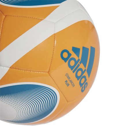 М'яч футбольний Adidas STARLANCER PLUS ORANGE GK3484-5 розмір 5 (офіційна гарантія) - Офіційна Продукція