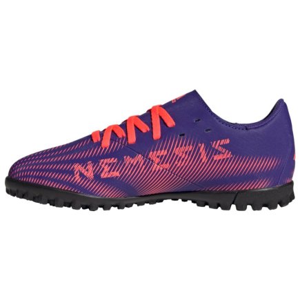 Сороконіжки Adidas Nemeziz.4 TF Junior EH0586 подростковие колір: фіолетовий/рожевий