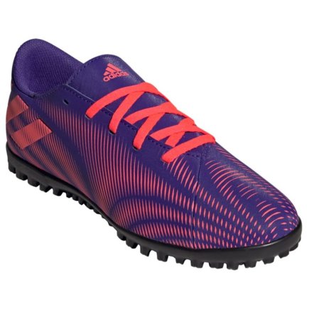 Сороконіжки Adidas Nemeziz.4 TF Junior EH0586 подростковие колір: фіолетовий/рожевий