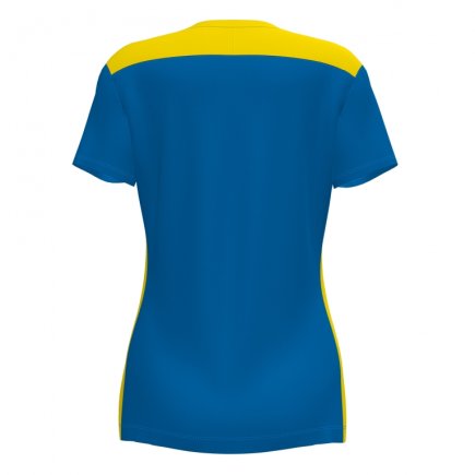 Футболка игровая Joma CHAMPIONSHIP VI 901265.709 цвет: голубой/желтый