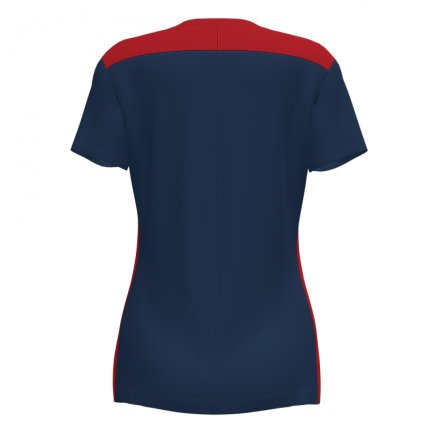 Футболка игровая Joma CHAMPIONSHIP VI 901265.336 женская цвет: темно-синий/красный