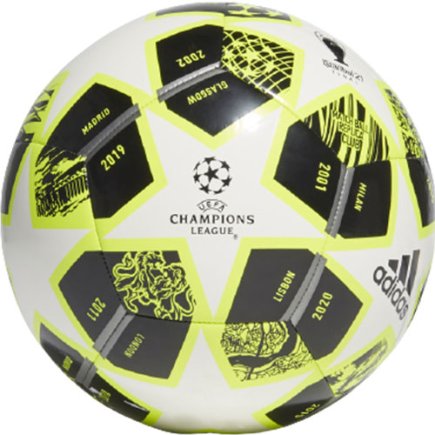 Мяч футбольный Adidas Finale 21 20th Anniversary UCL Club GK3472 размер 5
