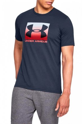 Футболка Under Armour BOXED SPORTSTYLE SS-NVY 1329581-408