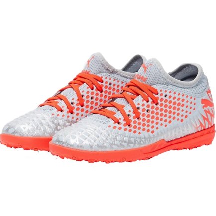 Сороконіжки Puma FUTURE 4.4 TT JUNIOR 10569901 дитячі колір: сірий