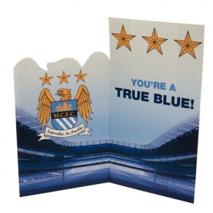 Вітальна листівка Манчестер Сіті Manchester City F.C. Birthday Card