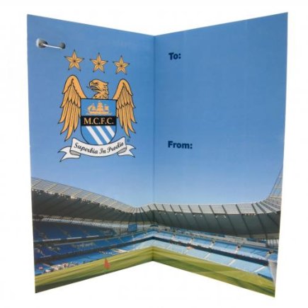 Поздравительная открытка Манчестер Сити Manchester City F.C. Birthday Card
