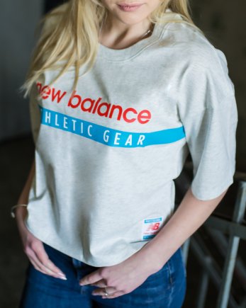 Футболка New Balance Ess Field Day Boxy WT11508SAH жіноча