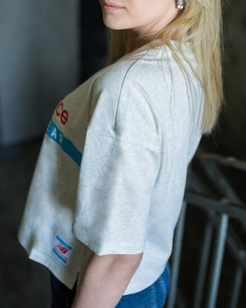 Футболка New Balance Ess Field Day Boxy WT11508SAH жіноча