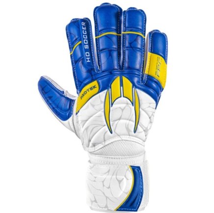 Вратарские перчатки HO SOCCER PRIMARY PROTEK FLAT BLUE