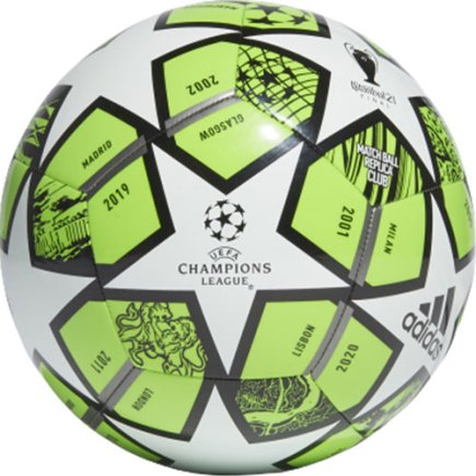 Мяч футбольный Adidas Finale 21 20th Anniversary UCL Club GK3471 размер 3