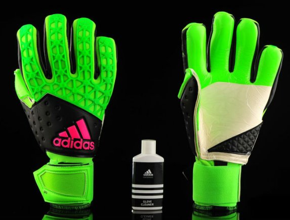 Воротарські рукавиці Adidas Ace Zones Pro Goalkeeper Gloves AH7803 колір: салатовий/білий/чорний