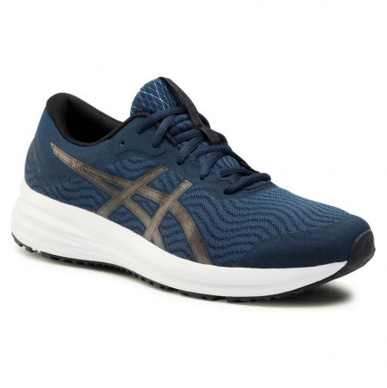 Кроссовки ASICS PATRIOT 12 1011A823-402 цвет: синий/белый