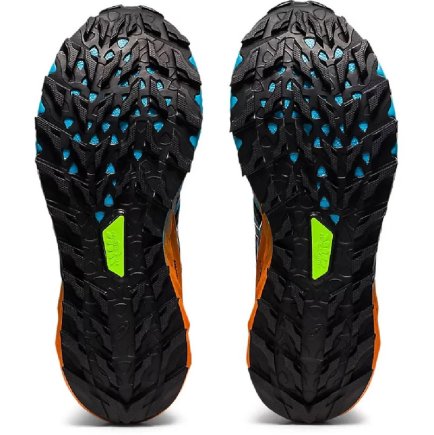 Кроссовки ASICS GEL-Trabuco 9 1011B030-002 цвет: черный/синий/оранжевый