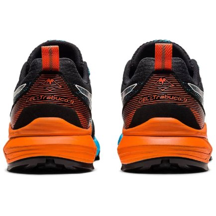 Кроссовки ASICS GEL-Trabuco 9 1011B030-002 цвет: черный/синий/оранжевый