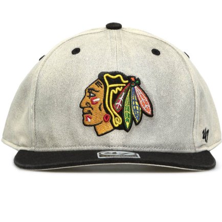 Кепка 47 Brand CEMENT CAPTAIN CHICAGO BLACKHA CMNTP04GWP-GY