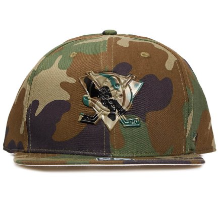 Кепка 47 Brand CASTER CAMO ANAHEIM DUCKS H-CCAMO25GWP-CMB