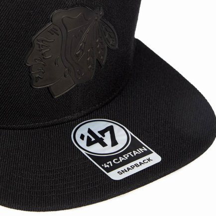 Кепка 47 Brand MATTE '47 CAPTAIN CHICAGO BLAC H-MATTE04WBP-BK
