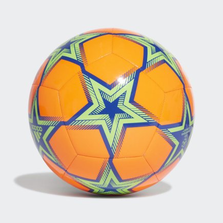 Мяч футбольный Adidas UCL CLUB PYROSTORM GU0203 размер 5