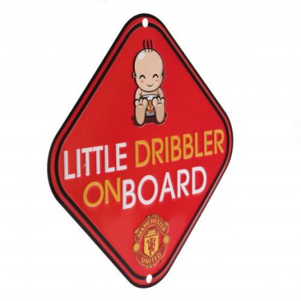 Наклейка-знак на автомобіль Манчестер Юнайтед