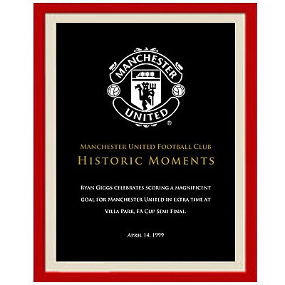 Картина Манчестер Юнайтед "Історичні моменти Гіггз"