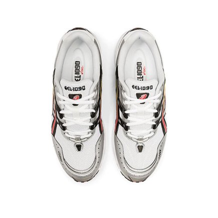 Кросівки ASICS GEL-1090 1021A285-100 колір: білий / сірий / червоний