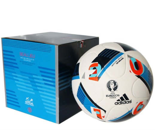 Мяч футбольный Adidas UEFA EURO 2016 Top Replique AC5414 FIFA Quality размер 5 (официальная гарантия)